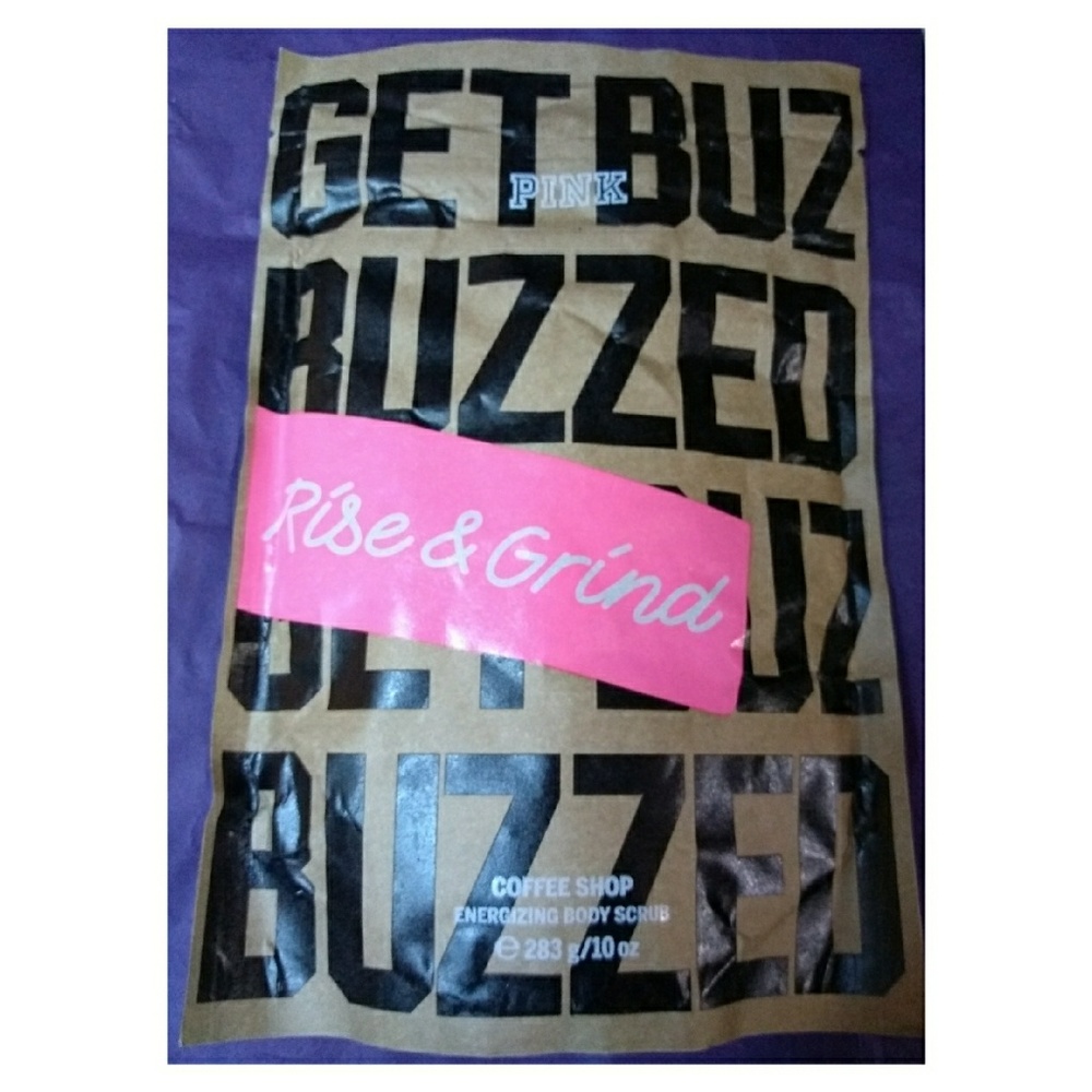 Victoria's Secret Pink Rise & Grind Coffee Scrub